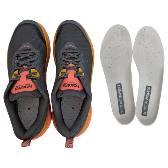 HOKA ONE ONE Challenger ATR 6 Castlerock Camellia Trail Running Sneaker Womens 9 - Picture 11 of 12